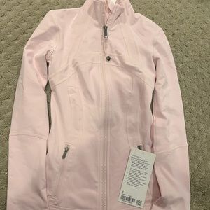 SOLD lulu flush pink define jacket BNWT size 0